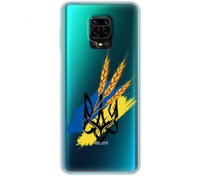 Чохол для Xiaomi Redmi Note 9s /9 Pro MixCase патріотичні герб із колоскам