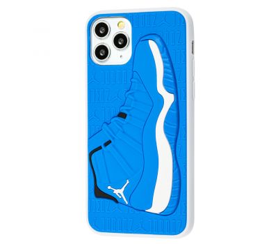 Чохол для iPhone 11 Pro Sneakers Brand jordan синій/білий
