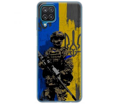 Чохол для Samsung Galaxy A12 / M12 MixCase патріотичні український вої