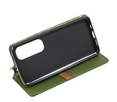 Чохол книжка для Xiaomi Mi Note 10 Lite Getman Cubic зелений 3129826