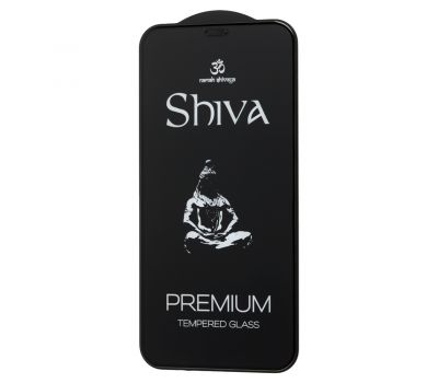 Захисне скло 5D для iPhone 12 mini Shiva чорне (OEM)