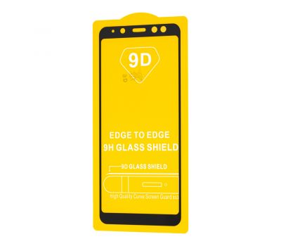 Захисне скло Samsung Galaxy A8 2018 (A530) Full Glue чорне (OEM)