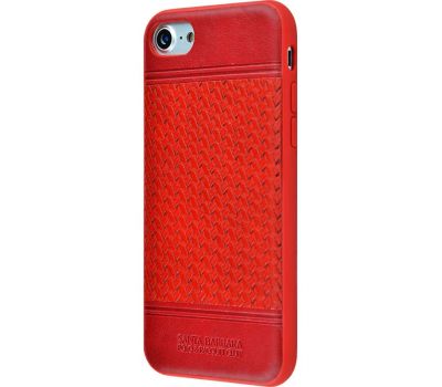 Чохол для iPhone 7 Polo Chevron (Leather) червоний