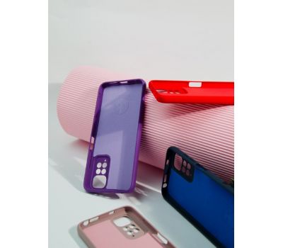 Чохол для Xiaomi  Redmi 9T Silicone Full camera рожевий / pink 3130810