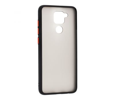 Чохол для Xiaomi Redmi Note 9 LikGus Maxshield чорний/червоний