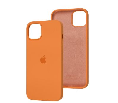 Чохол для iPhone 14 Plus Silicone Full помаранчевий / kumquat