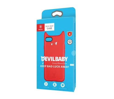 Чохол Baseus для iPhone 7 Plus / 8 Plus Devil Baby червоний 3133641