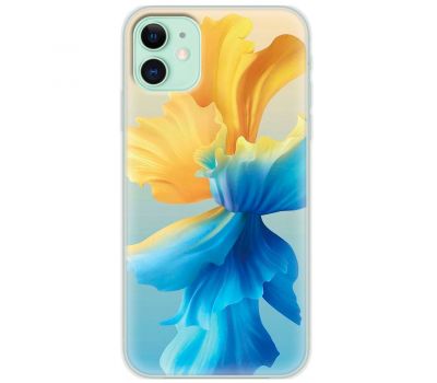 Чохол для iPhone 11 MixCase патріотичні квітка України