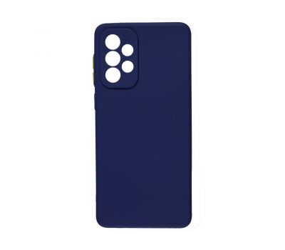 Чохол для Samsung Galaxy A73 Square Full camera no logo синій