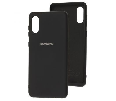 Чохол для Samsung Galaxy A02 (A022) Silicone Full чорний