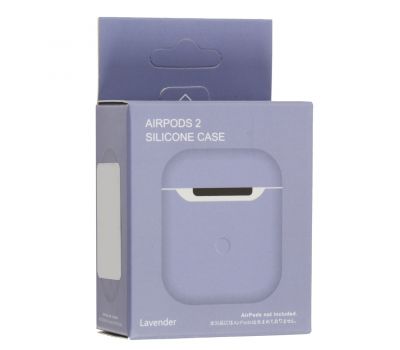 Чохол для AirPods Slim case сірий / lavender gray 3136219