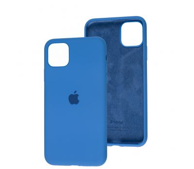 Чохол для iPhone 11 Pro Max Silicone Full light blue