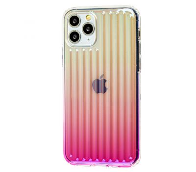 Чохол для iPhone 11 Pro Gradient Laser рожевий