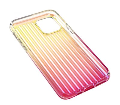 Чохол для iPhone 11 Pro Gradient Laser рожевий 3137141