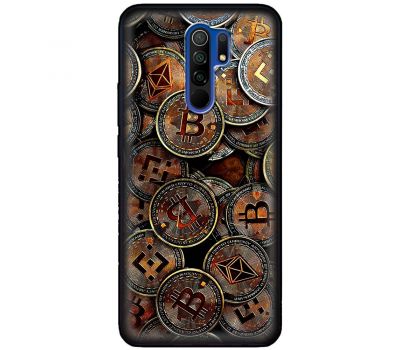 Чохол для Xiaomi Redmi 9 MixCase гроші bitcoins