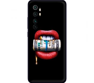 Чохол для Xiaomi Mi Note 10 Lite MixCase гроші lips