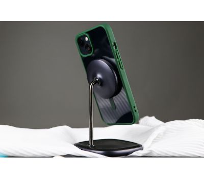 Чохол для iPhone 13 Pro Max Color MagSafe зелений 3139955