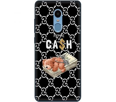 Чохол для Xiaomi Redmi Note 4 / 4x MixCase гроші pay me cash bear