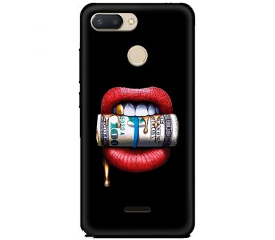 Чохол для Xiaomi Redmi 6 MixCase гроші lips