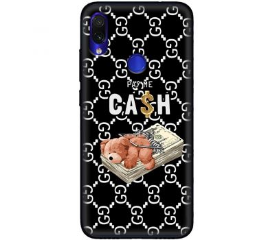 Чохол для Xiaomi Redmi Note 7 MixCase гроші pay me cash bear