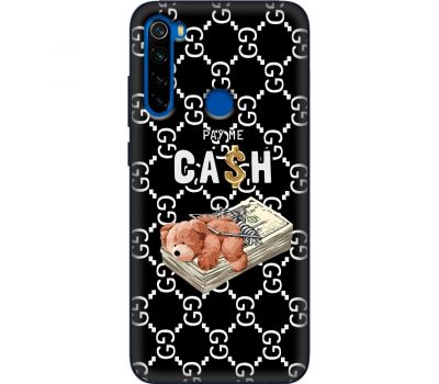 Чохол для Xiaomi Redmi Note 8T MixCase гроші pay me cash bear