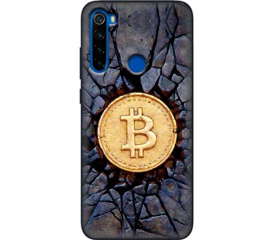 Чохол для Xiaomi Redmi Note 8T MixCase гроші bitcoin