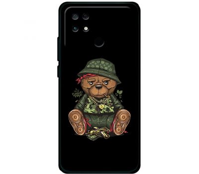 Чохол для Xiaomi Poco С40 MixCase гроші angry bear