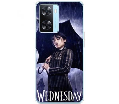 Чохол для Oppo A57s Mixcase Wednesday Addams