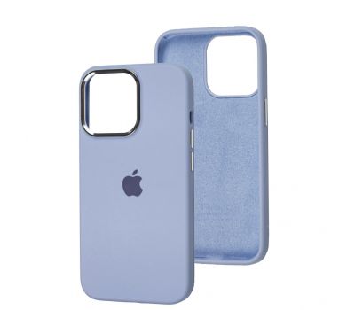 Чохол для iPhone 13 Pro New silicone Metal Buttons lilac 3141948