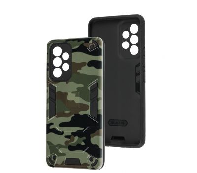 Чохол для Samsung Galaxy A53 (A536) Military armor camouflage dark green