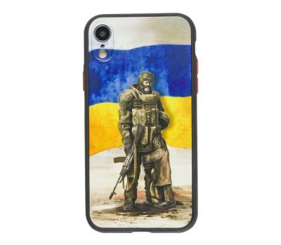 Чохол для iPhone Xr WAVE Ukraine Shadow Matte protector of children