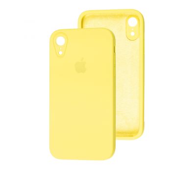 Чохол для iPhone Xr Square Full camera жовтий / canary yellow