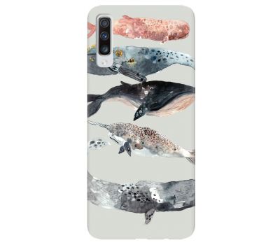 Чохол для Samsung Galaxy A70 (A705) Mixcase Група китів