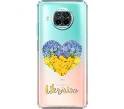 Чохол для Xiaomi Mi 10T Lite MixCase патріотичні серце з квітами