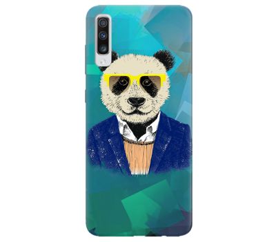 Чохол Samsung Galaxy A70 (A705) Mixcase Панда в окулярах