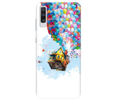 Чохол для Samsung Galaxy A70 (A705) Mixcase Будиночок на кульках