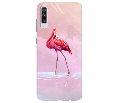 Чохол Samsung Galaxy A70 (A705) Mixcase Самотній фламінго