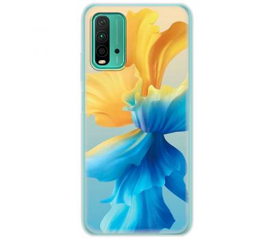 Чохол для Xiaomi Redmi 9T MixCase патріотичні квітка України