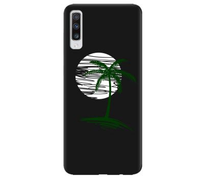 Чохол Samsung Galaxy A70 (A705) Mixcase Пальма під місяцем