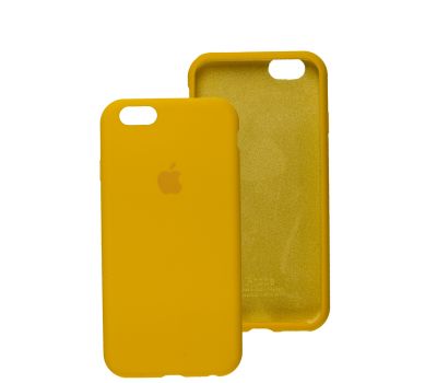 Чохол для iPhone 6 / 6s Silicone Full жовтий / sunflower