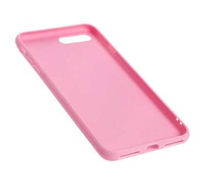 Чохол для iPhone 7 Plus / 8 Plus off-white leather рожевий 3144721