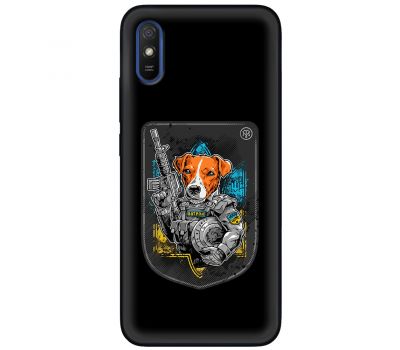 Чохол для Xiaomi Redmi 9A MixCase патріотичні бойовий патрон