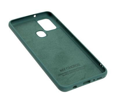 Чохол для Samsung Galaxy A21s (A217) Silicone Full зелений / pine green 3145373