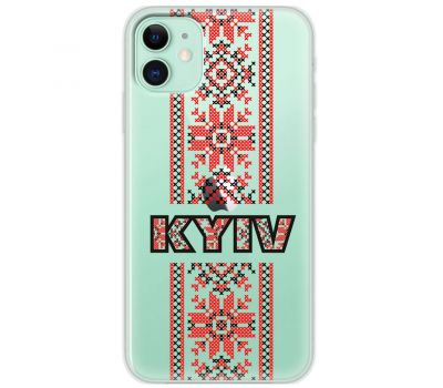 Чохол для iPhone 11 MixCase патріотичні KYIV