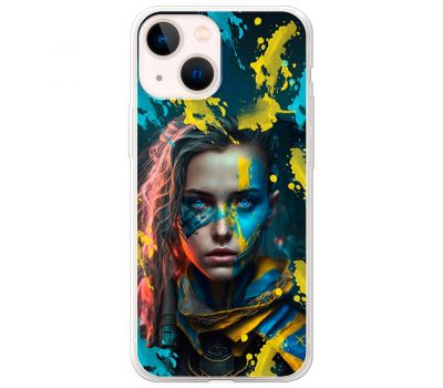 Чохол для iPhone 13 MixCase патріотичні воєвнича Українка