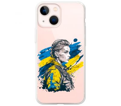 Чохол для iPhone 13 mini MixCase патріотичні незламна Українка