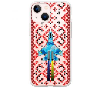 Чохол для iPhone 14 MixCase патріотичні Винищувач України