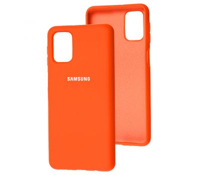 Чохол для Samsung Galaxy M31s (M317) Silicone Full помаранчевий / orange