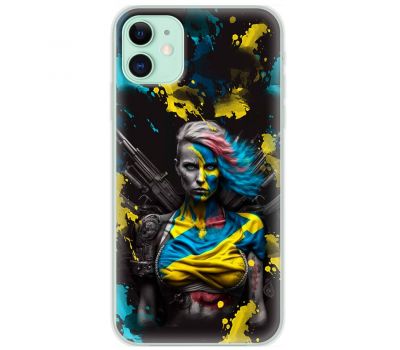 Чохол для iPhone 12 MixCase патріотичні Нездолана Українка