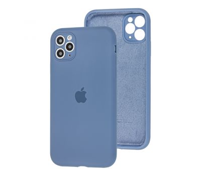 Чохол для iPhone 11 Pro Max Silicone Slim Full camera lavender gray